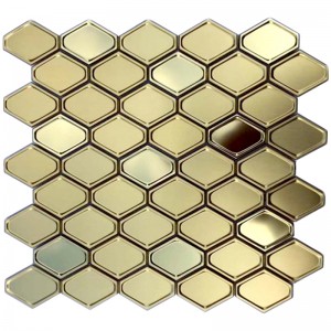 Ultime mattonelle di mosaico della lanterna dell'acciaio inossidabile delle mattonelle della parete di progettazione per la cucina Backsplash